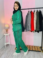 ۳ تیکه شومیز نیمتنه شلوار - Image 4