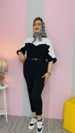 ست شومیز شلوار زنانه - Image 5