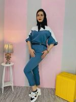 ست شومیز شلوار زنانه - Image 4