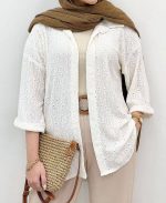 شومیز حصیر بافی زنانه