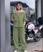 شومیز شلوار لینن - Image 4