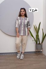 شومیز راه راه ترند - Image 8